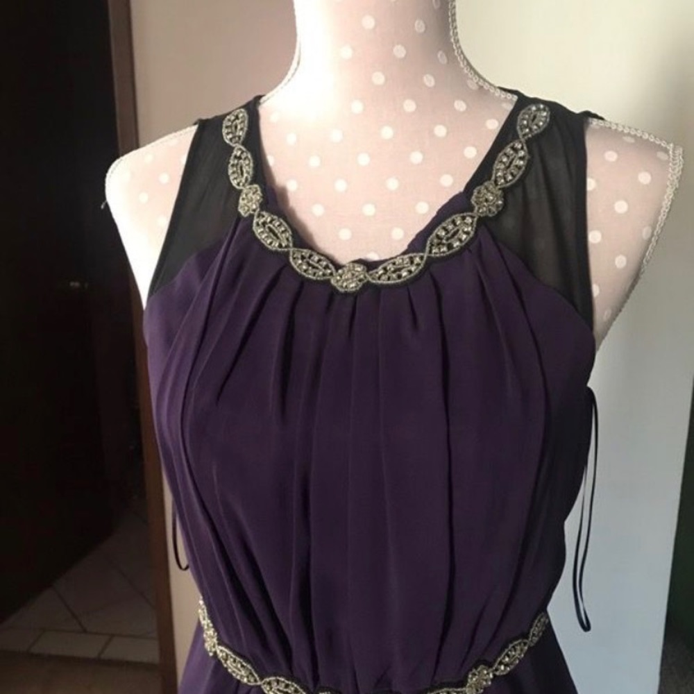 Dark purple dress size 4
